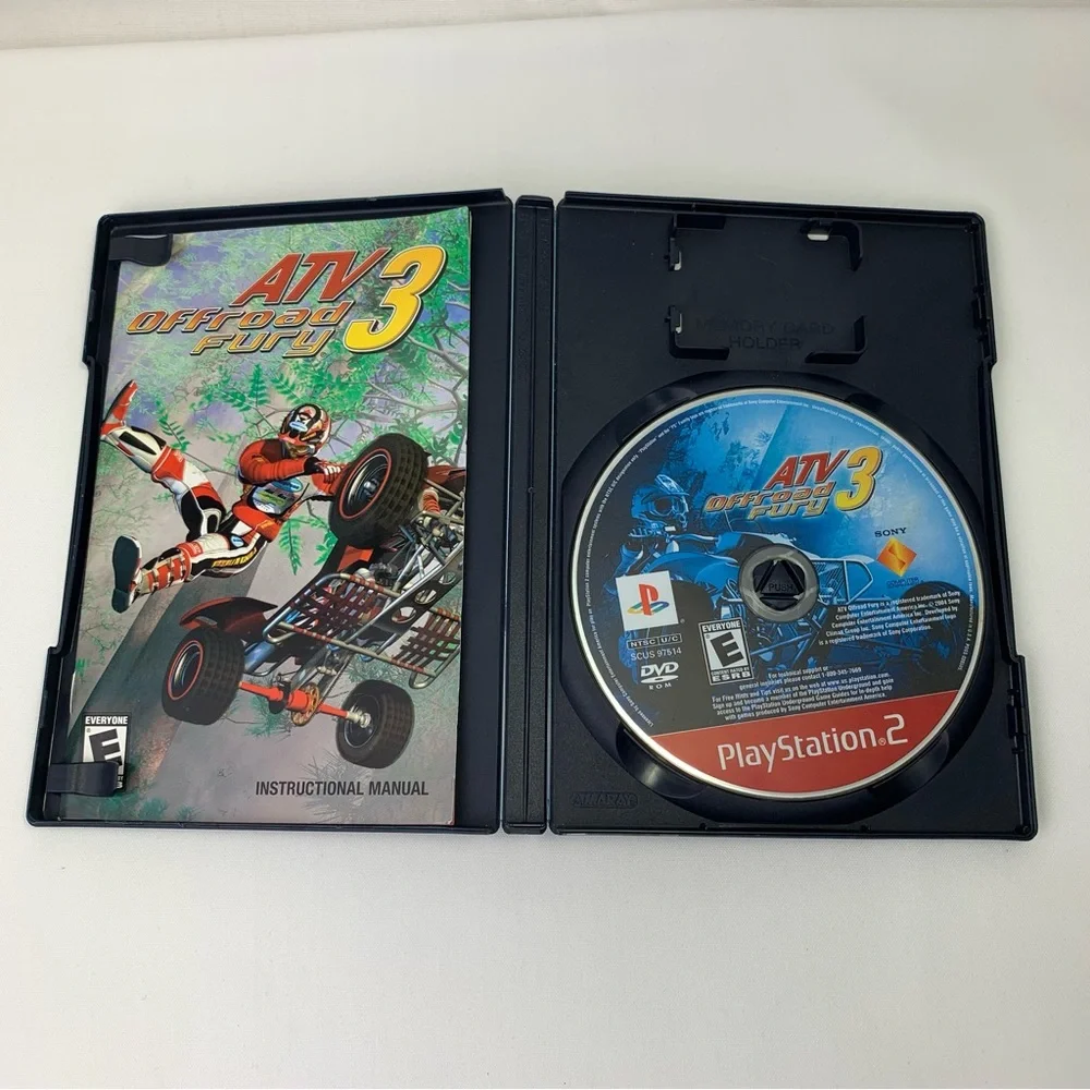 ATV Offroad Fury 3 PS2 Sony PlayStation 2 2004 Complete with Manual CIB‎